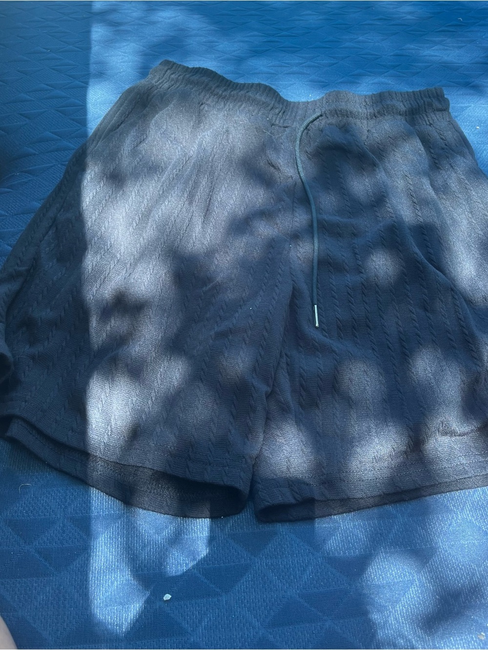 NFINITY Women's Charcoal Athletic Drawstring Shorts